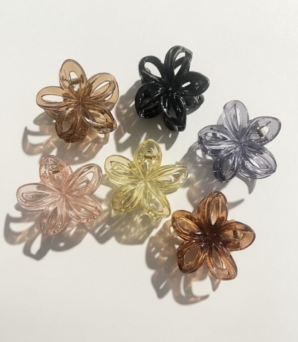 Hollow Flower Korean Claw ( Pack of 12 )