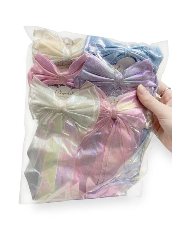Double Bow Random Colour ( 1 pcs )