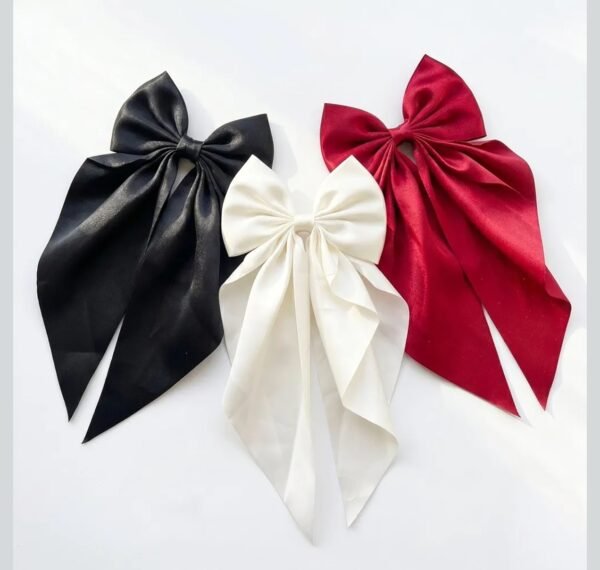Trending Red White Black Bow Pack of 12