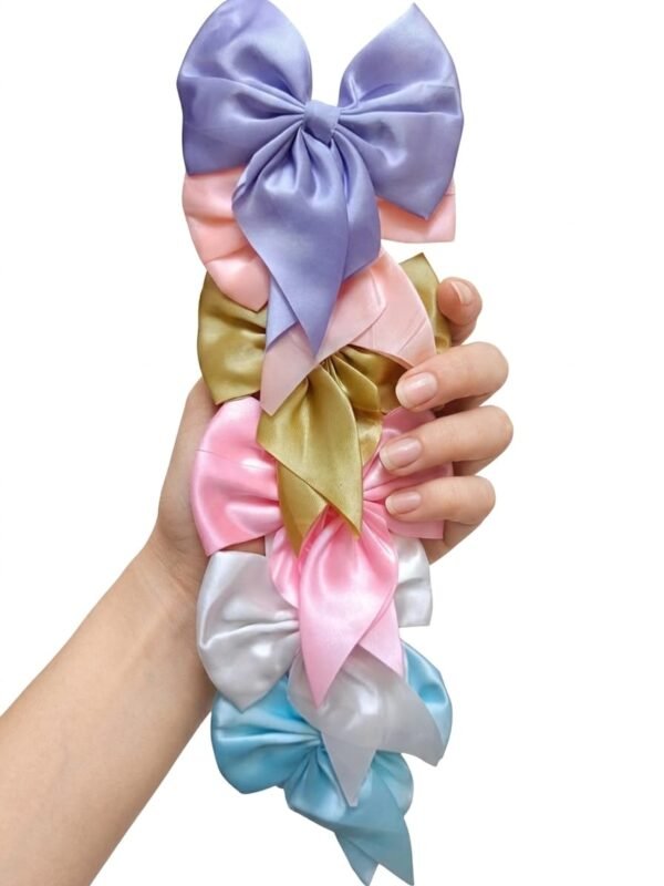Pack of 6 Bows Pastel Colour