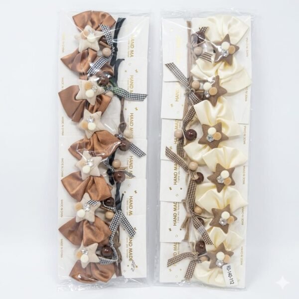 Kids Bows HairPins ( Pack of 12 )