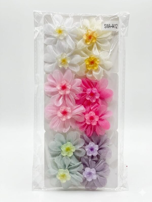 Flower HairPins ( 12 pcs )