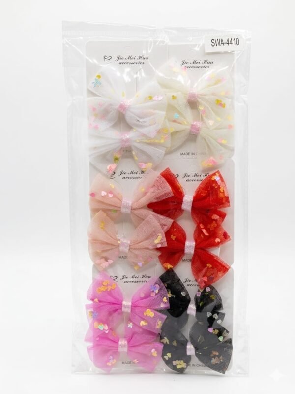 Bow HairPin ( 12 pcs )