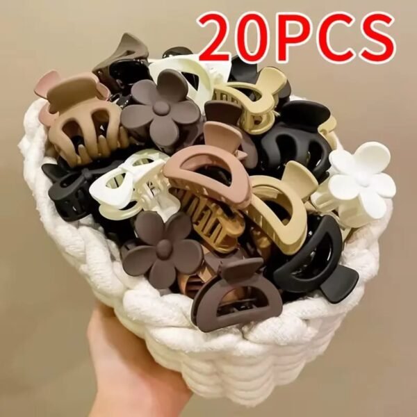 20 pcs Mini Claws Coffee Shaded