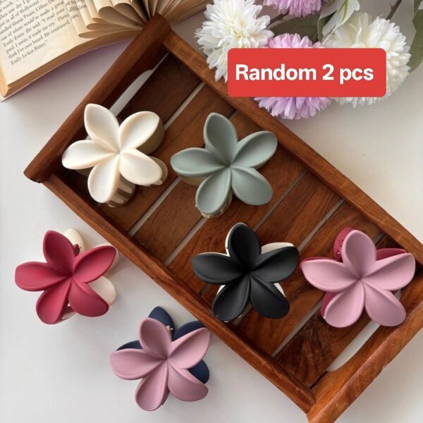 Double Shaded Flower Claw ( 2 pcs )