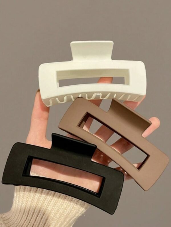 Rectangle Claw Matte( 3 pcs )