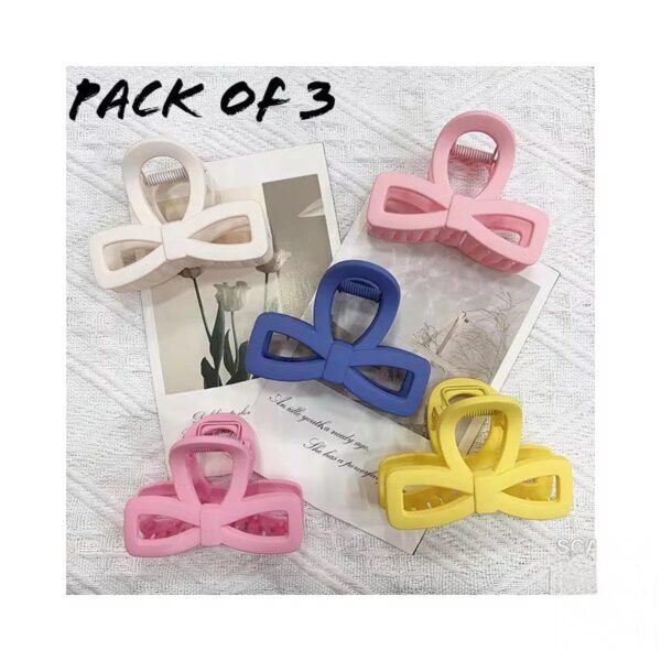 Hair Claw Matte ( 3 pcs )