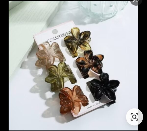 Transparent Flower Mini ( 6 pcs )