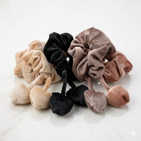 Velvet Tulip Scrunchie Random Colour ( 1 pcs )